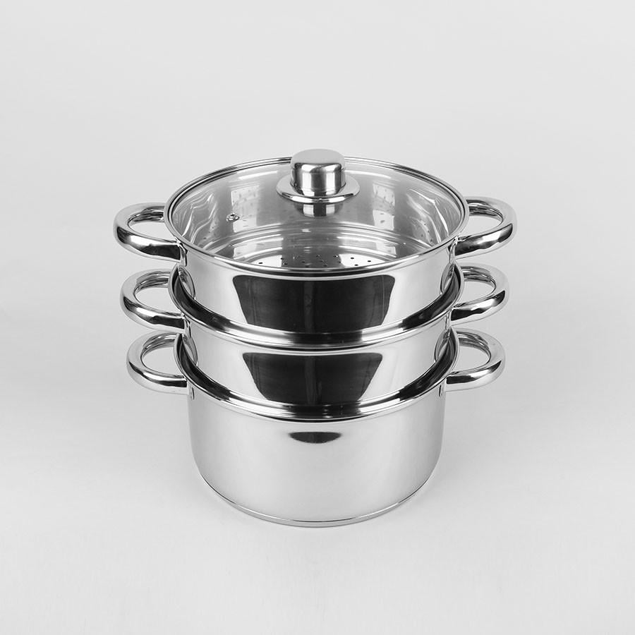 Пароварка Maestro нержавеющая сталь 2 уровня 2 л (2900-18м)