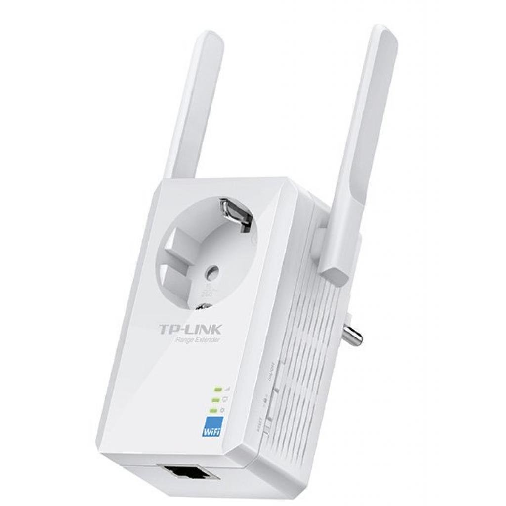 Ретранслятор Wi-Fi сигнала TP-Link TL-WA860RE N300 1хFE LAN розетка White (TL-WA860RE)