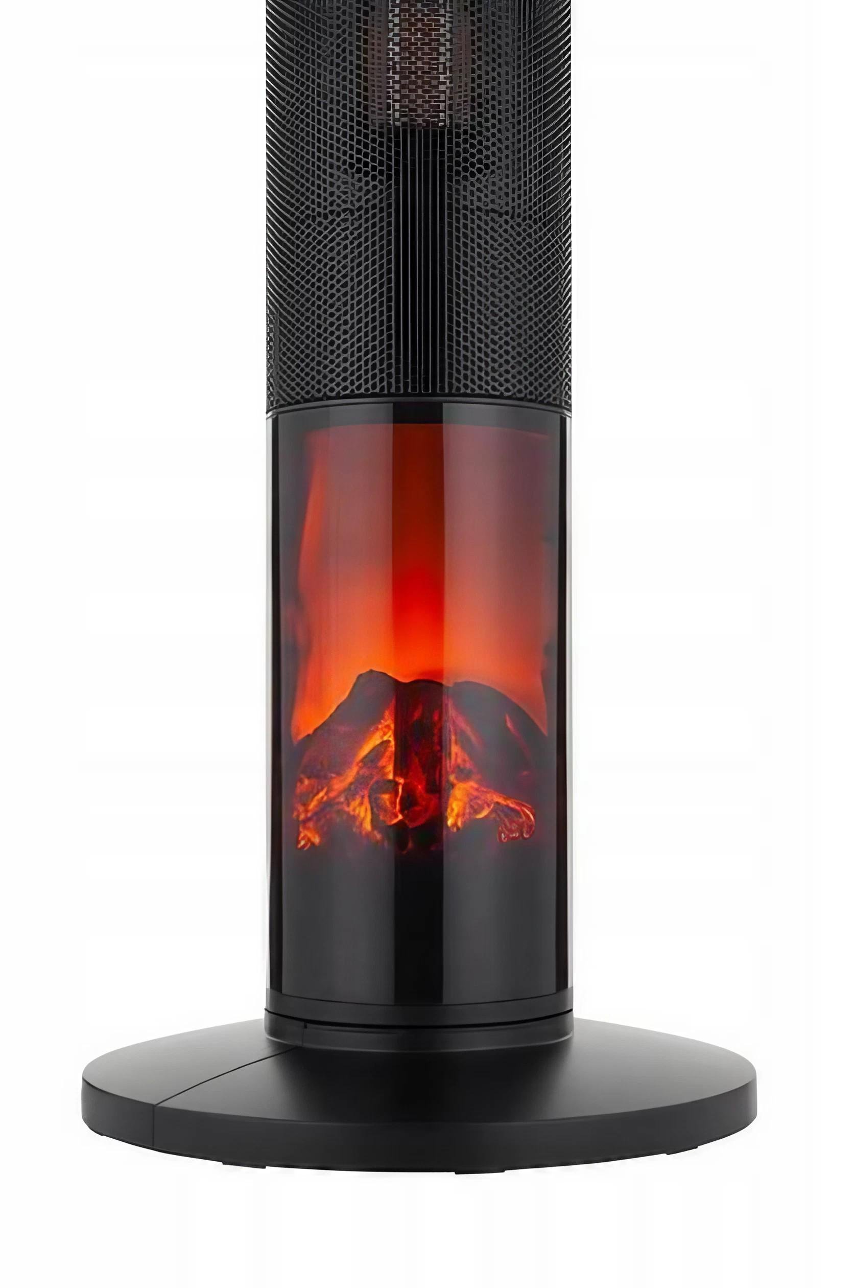 Тепловентилятор керамический колонный с имитацией камина (jtv6755) - фото 6 Тепловентилятор керамический колонный с имитацией камина (jtv6755) - фото 6