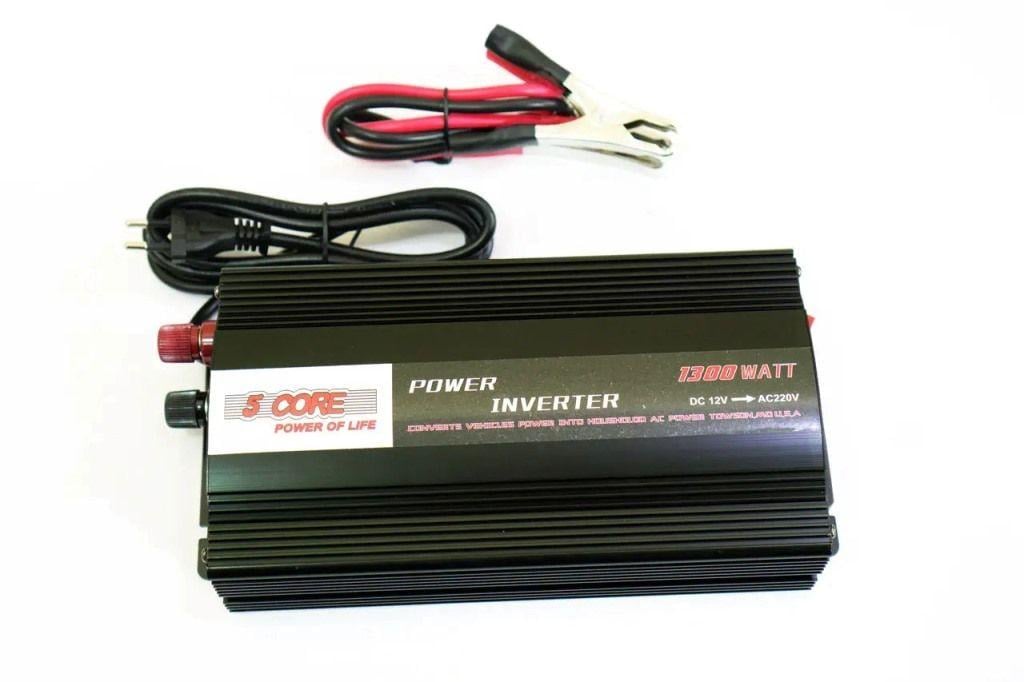 Инвертор 5 Core AC-DC UPS 1300 Вт 12-220V с зарядкой (13464856) - фото 2