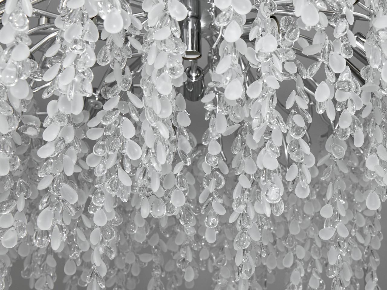 Люстра хрустальная в гостиную 603-1000CH-LS на 14 ламп Хром (2173821683) - фото 5 Люстра хрустальная в гостиную 603-1000CH-LS на 14 ламп Хром (2173821683) - фото 5