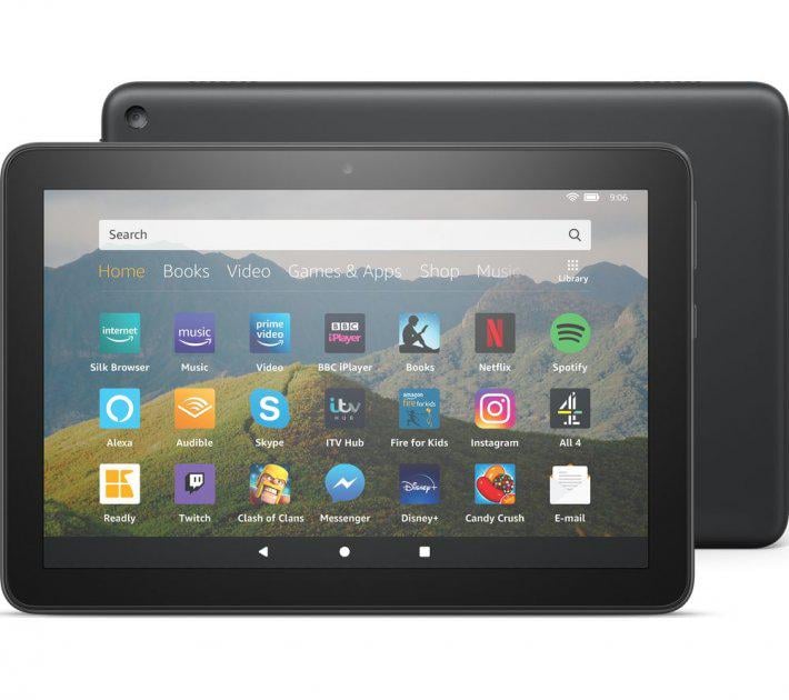 Планшет Amazon Fire HD 8 2/32Gb Wi-Fi 2020 Black - фото 1