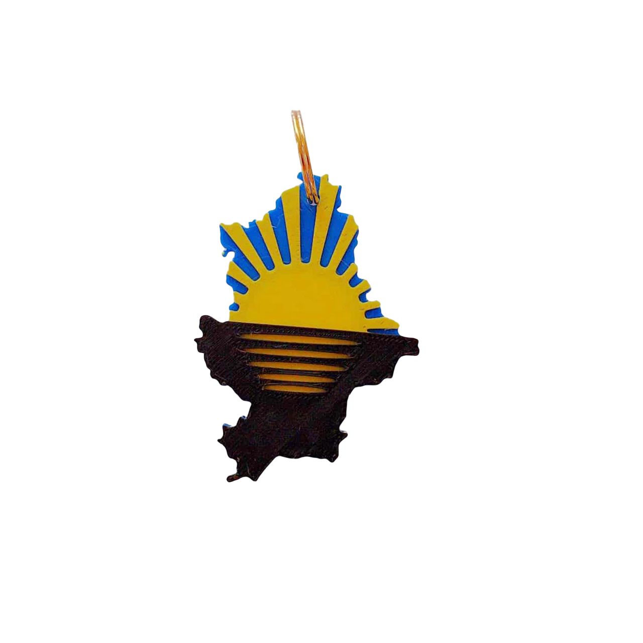 Брелок Донецкая область 6 см (29345369)