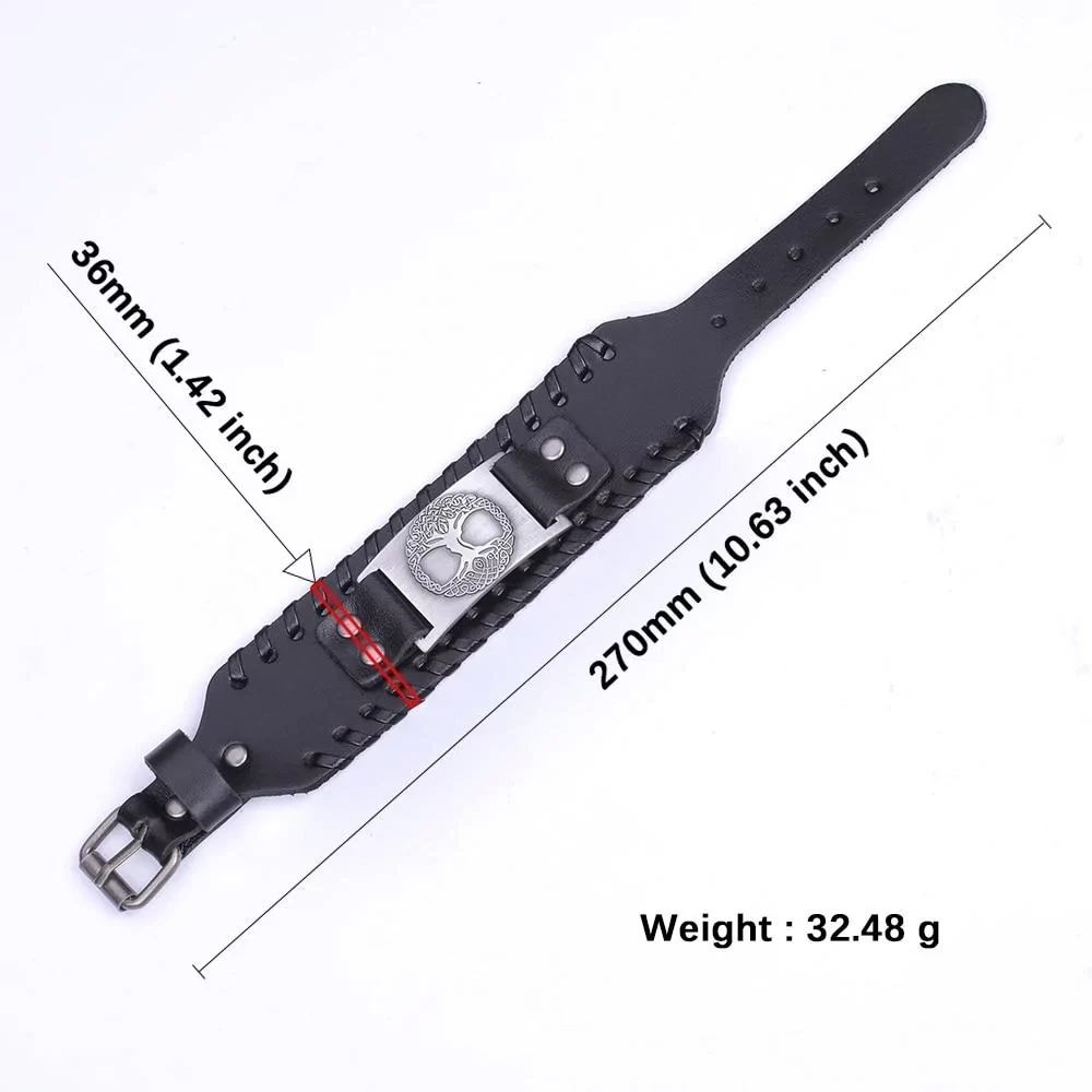 Браслет-талісман шкіряний Печатка Велеса Загострена лапа - фото 7 Браслет-талісман шкіряний Печатка Велеса Загострена лапа - фото 7