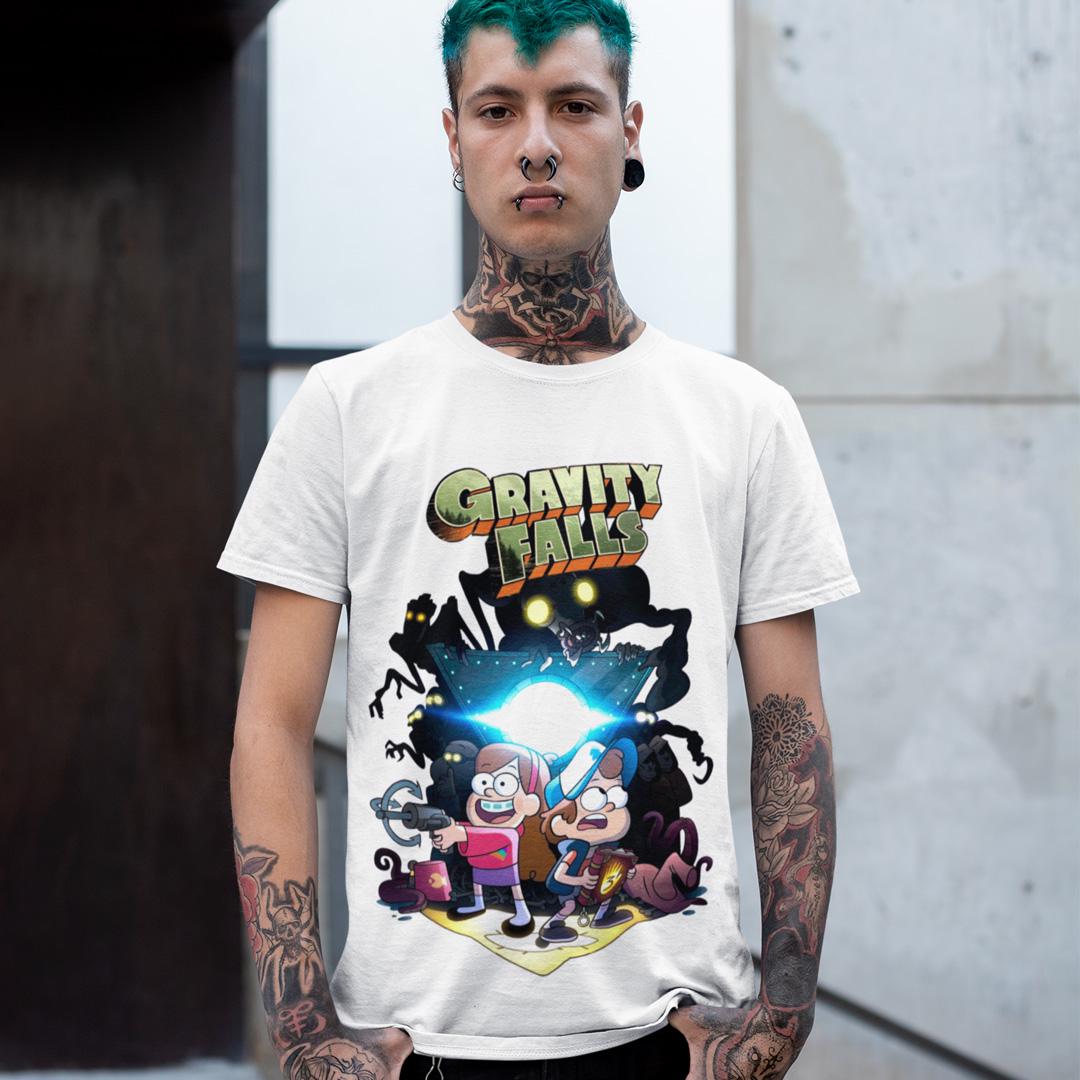 Футболка унисекс Gravity Falls 3 wht XS Белый (32698024)