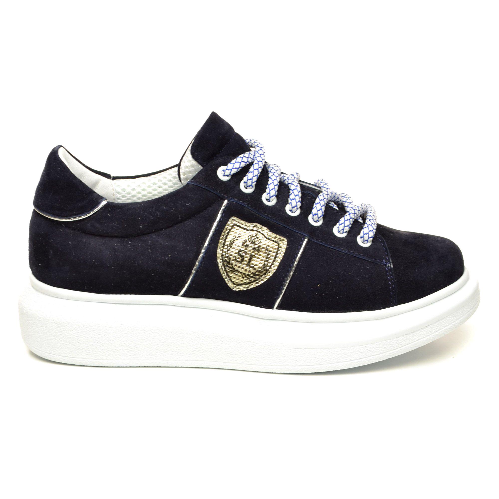 Кроссовки женские Selesta р. 37 Темно-синий (04157-37) - фото 7