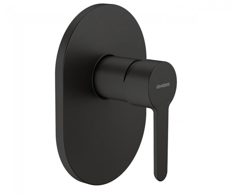 Смеситель для душу Genebre Oslo 65115194166 встраиваемый Черный (59430) Смеситель для душу Genebre Oslo 65115194166 встраиваемый Черный (59430)