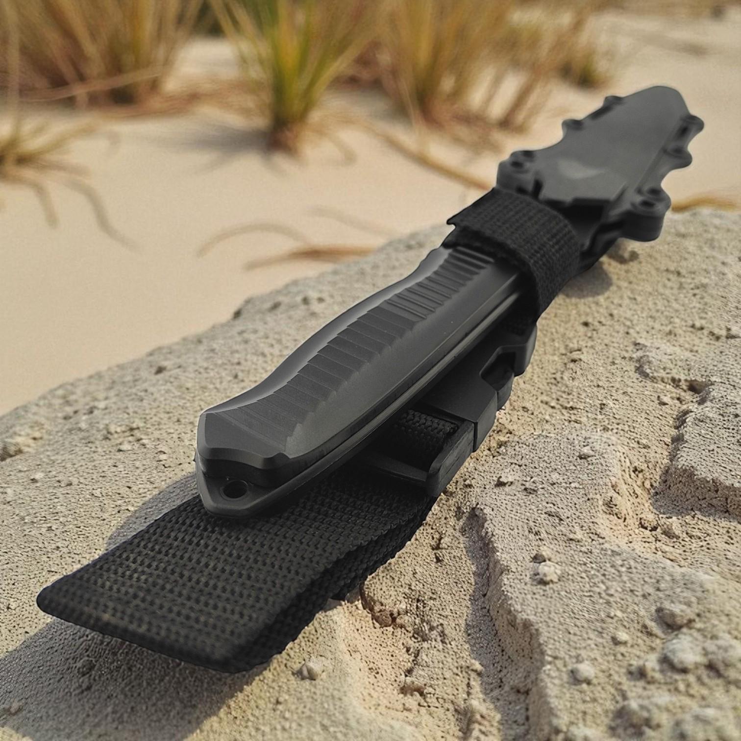 Нож охотничий тренировочный GDragon Sport Черный (141_5_0_1) - фото 12 Нож охотничий тренировочный GDragon Sport Черный (141_5_0_1) - фото 12