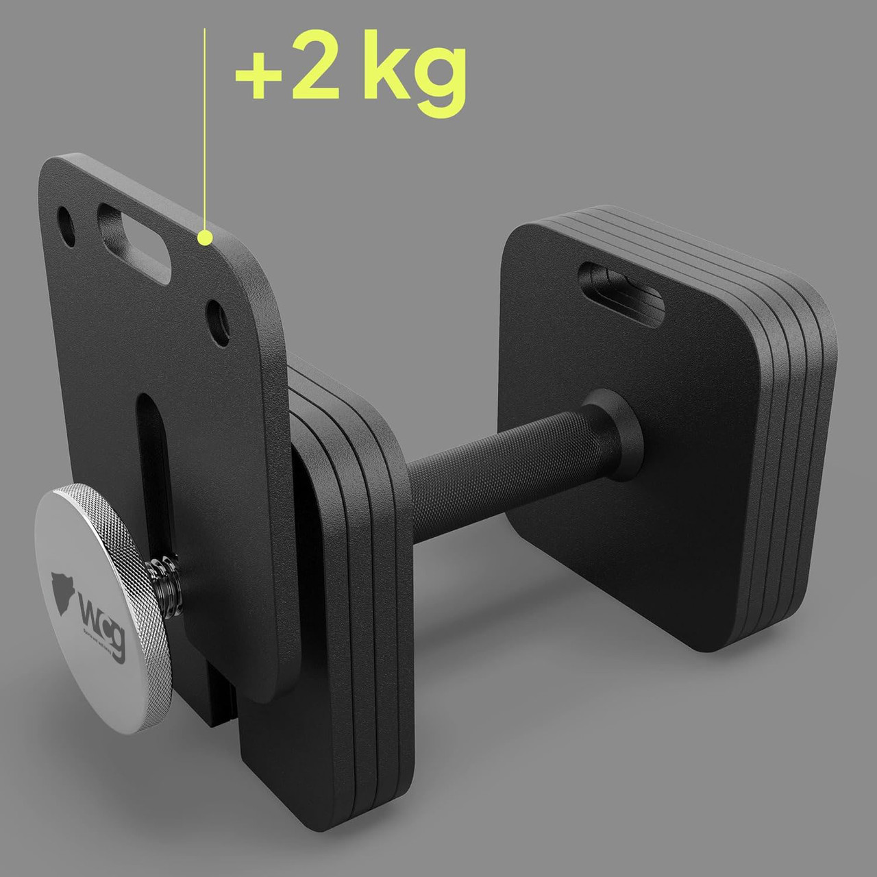 Гантель модульная регулируемая стальная разборная WCG квадратная для силовых тренировок дома с 10 уровнями веса 4-24 кг Черный (SQUARE241) - фото 8 Гантель модульная регулируемая стальная разборная WCG квадратная для силовых тренировок дома с 10 уровнями веса 4-24 кг Черный (SQUARE241) - фото 8