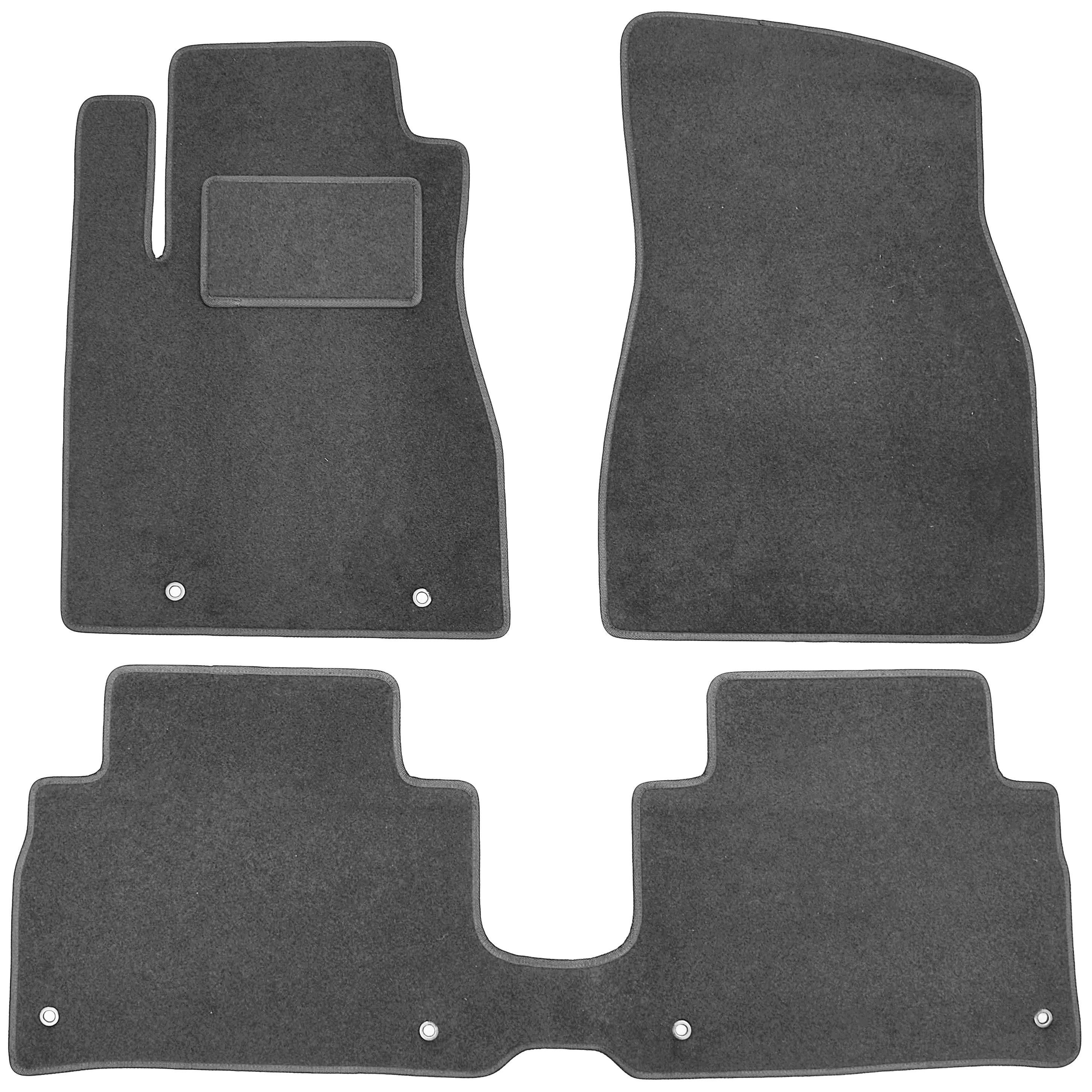 Коврики в салон для Lexus RX 2003-2008 текстильные Серый