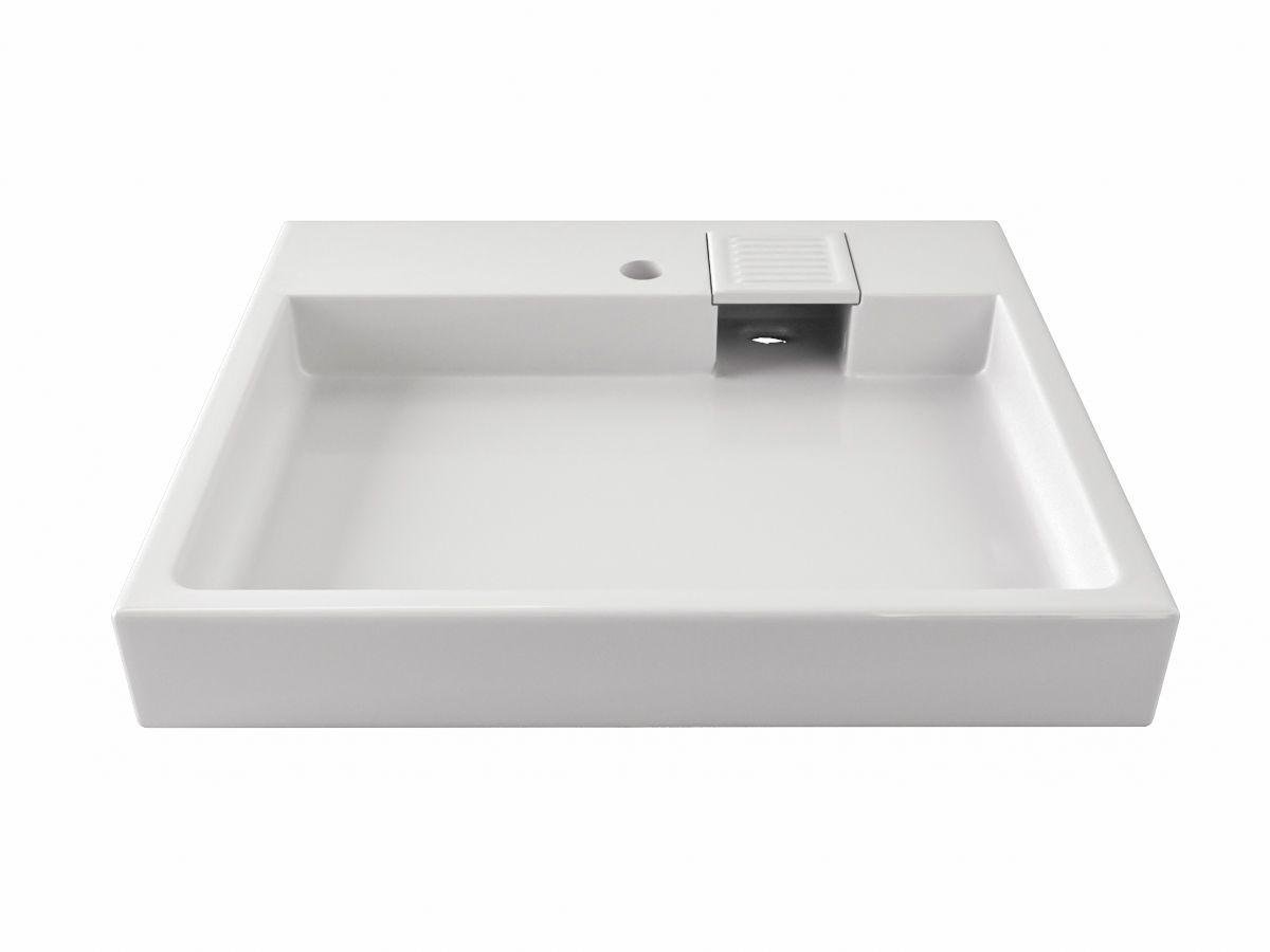 Умивальник на пральну машину акриловий Redokss San DEYMOS 60х55 см - фото 3 Умивальник на пральну машину акриловий Redokss San DEYMOS 60х55 см - фото 3