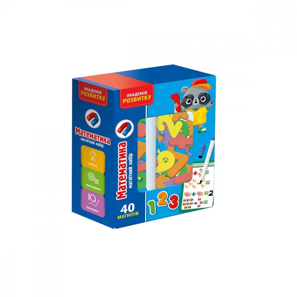 Настільна гра магнітна Vladi Toys Математика (VT5411-16) Настільна гра магнітна Vladi Toys Математика (VT5411-16)