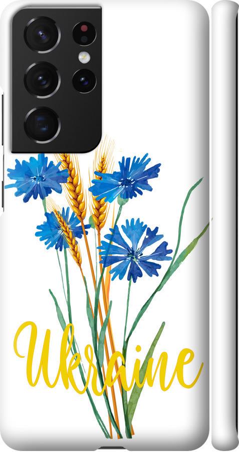 Чехол на Samsung Galaxy S21 Ultra (5G) Ukraine v2 (5445m-2116-42517)
