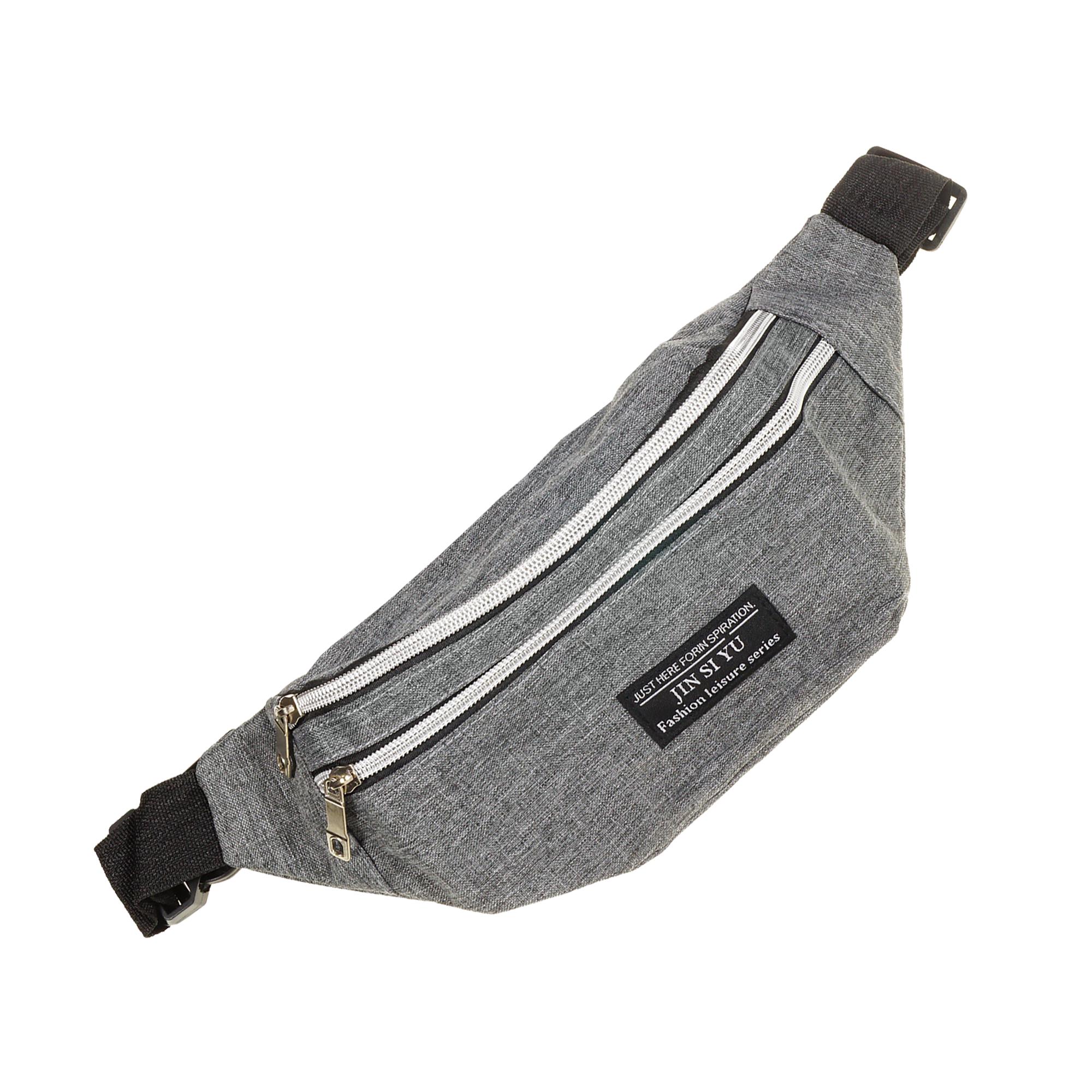 Поясная сумка бананка Wellamart Серый (5612)