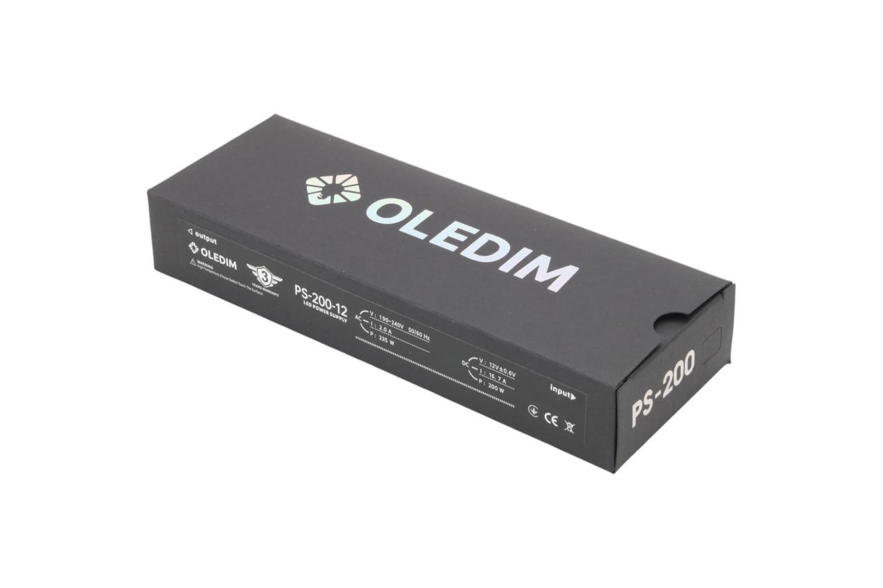 Блок живлення Oledim PS-200-12V 16,7A 200 W (7771310) - фото 4