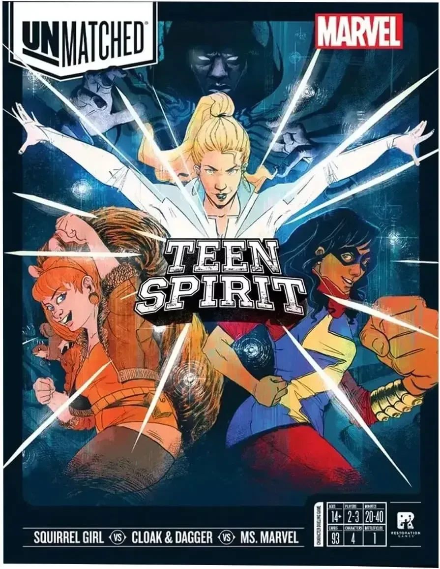 Настольная игра Unmatched Marvel Teen Spirit (2598493078)