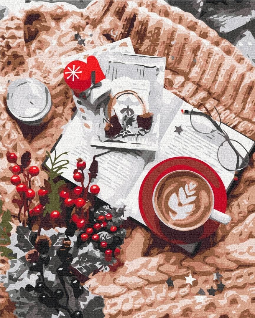 Картина за номерами Brushme BS51363 Затишне Різдво 40х50 см (1499117545) Картина за номерами Brushme BS51363 Затишне Різдво 40х50 см (1499117545)