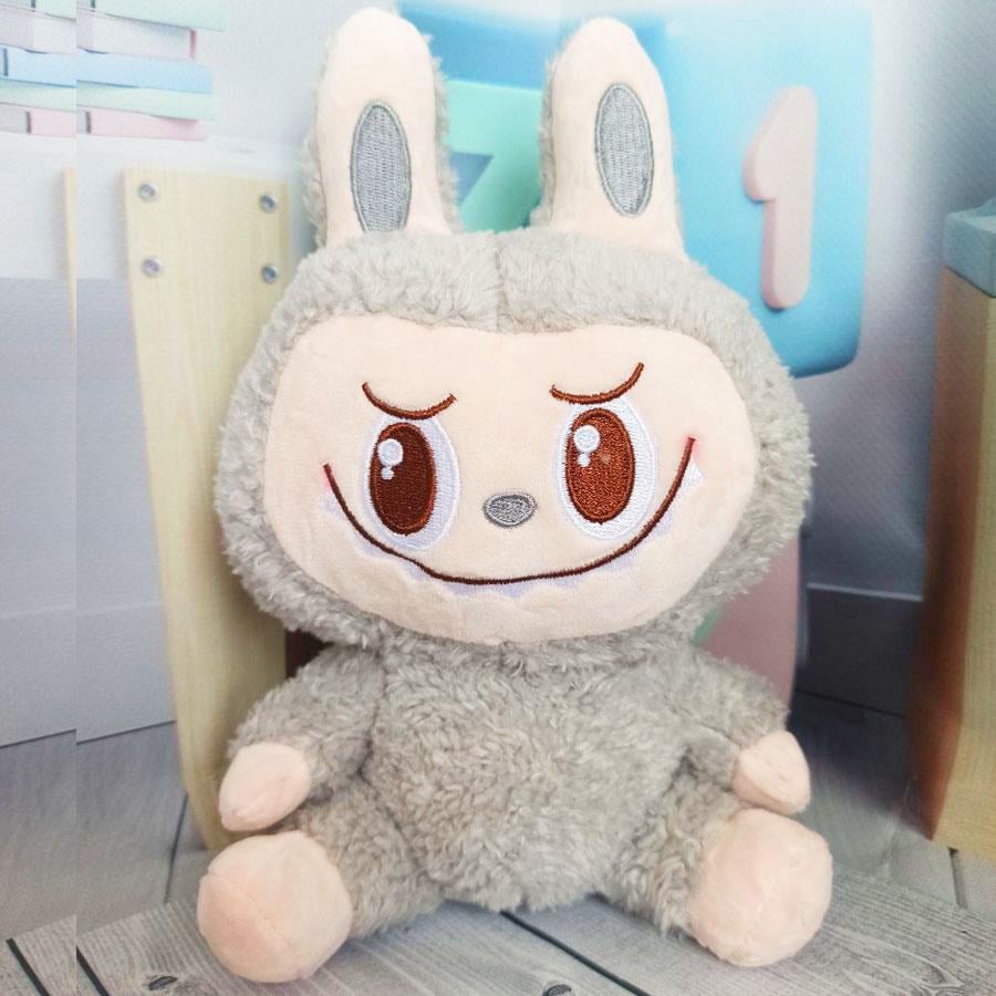 Мягкая игрушка для детей Кукла Лабубу 23 см Синий (арт EPC14511M)