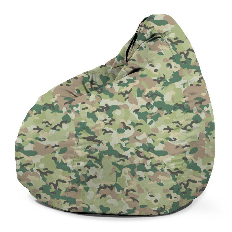 Кресло-мешок SanchoBAG Груша Оксфорд S 90x60 см MTP (kmg1001-1-S-camo)