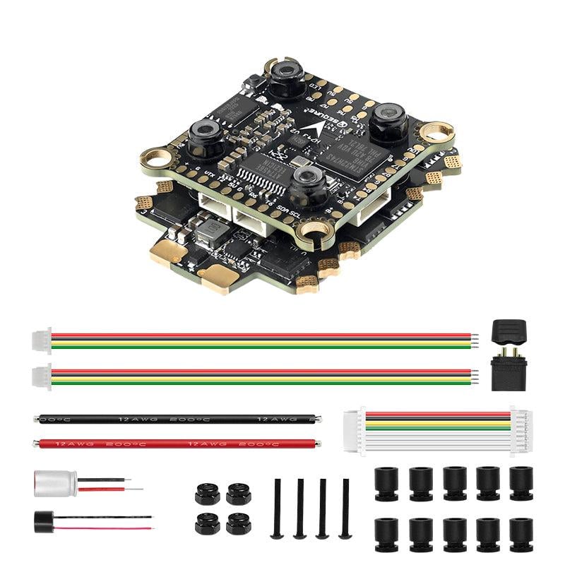 Стек для FPV дронов FC&ESC SEQURE H743 V2 4-8S Dual BEC 30х30 70A ESC BLHeli_32 (00-00028849) Стек для FPV дронов FC&ESC SEQURE H743 V2 4-8S Dual BEC 30х30 70A ESC BLHeli_32 (00-00028849)