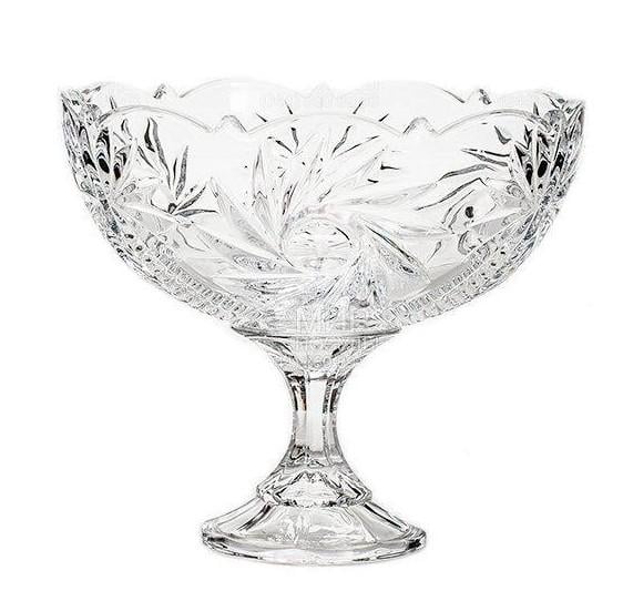 Фруктовница на ножке Bohemia Miranda 22 см (69004/99018/220)