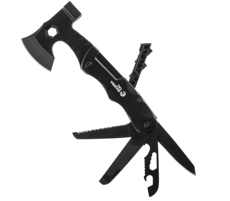 Мультитул Mamba Tac молоток/топор Axe Solver 19в1 Черный (MBT-SLR)