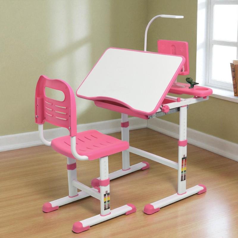 Парта дитяча Bambi та стілець із регулюванням висоти Рожевий (M 4428-8) - фото 1 Парта дитяча Bambi та стілець із регулюванням висоти Рожевий (M 4428-8) - фото 1