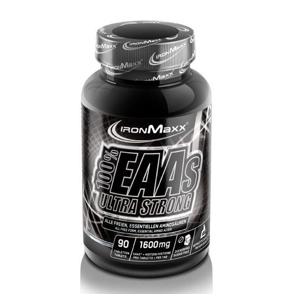 Аминокомплекс для спорта IronMaxx 100% EAAs Ultra Strong 90 Tabs