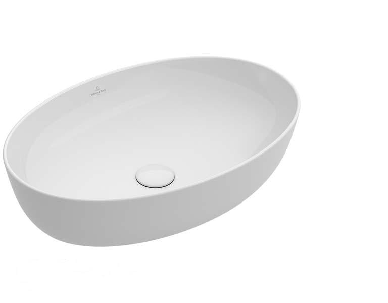 Умывальник накладной Villeroy&Boch ARTIS 419861R1 610x410x125 мм Белый (75390)