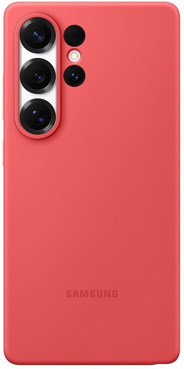 Чехол силиконовый противоударный Samsung Silicone Case EF-PS938CREGWW для Samsung Galaxy S25 Ultra Red