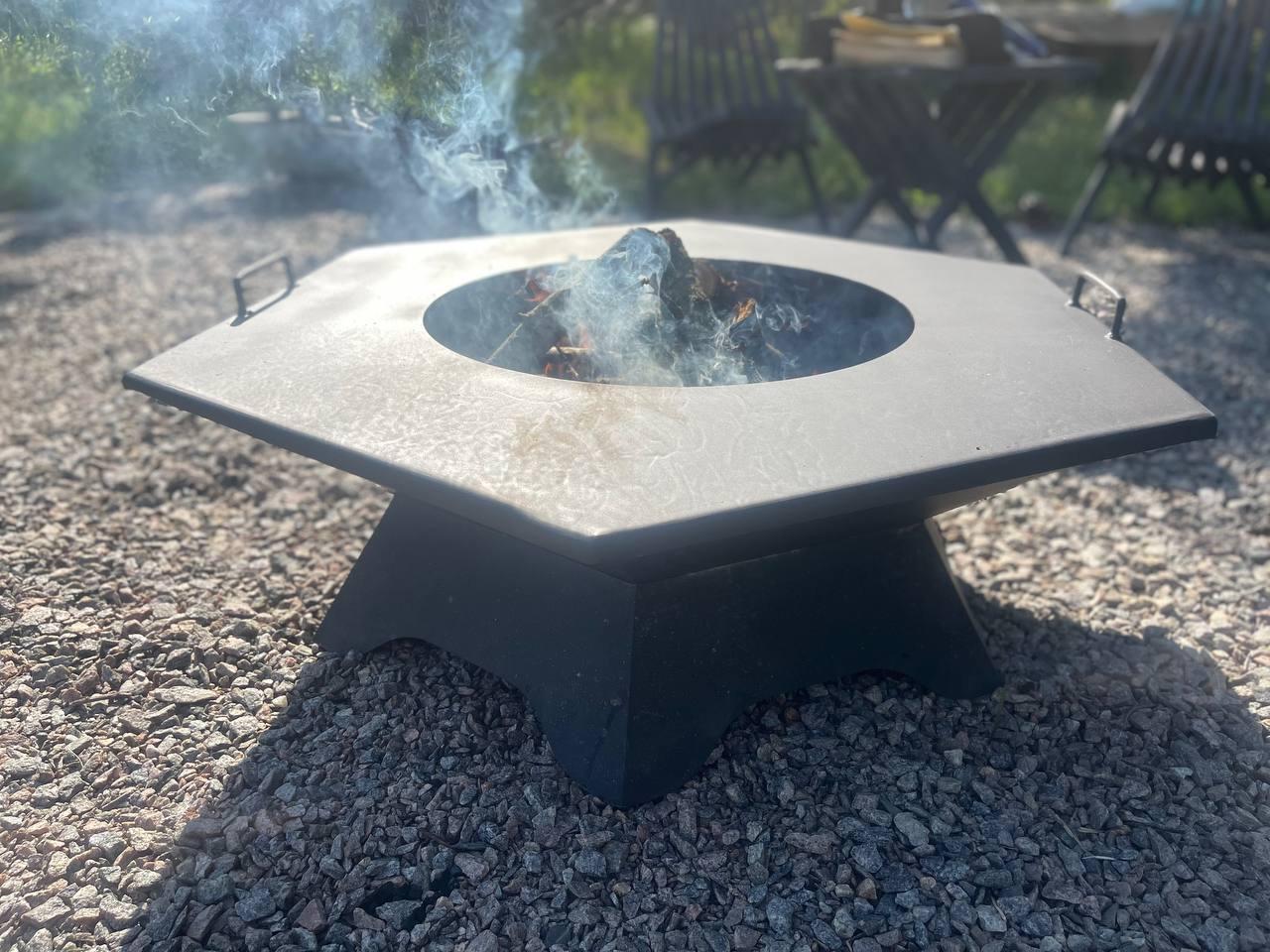 Кострова чаша SAB з грилем 100 см (0070) - фото 4