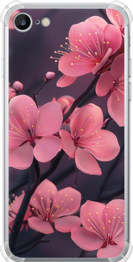 Чехол на iPhone 7 Пурпурная сакура (6075sp-336-42517)