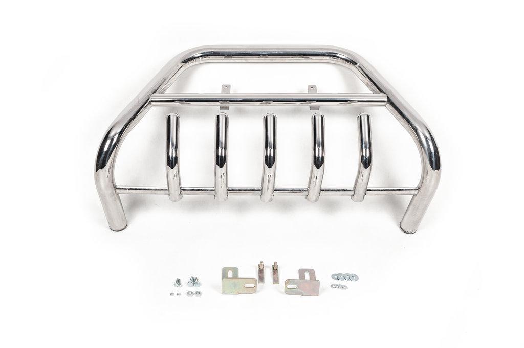 Кенгурятник WT003 CAN для Peugeot Expert 2007-2016 гг. нержавеющая сталь Хром