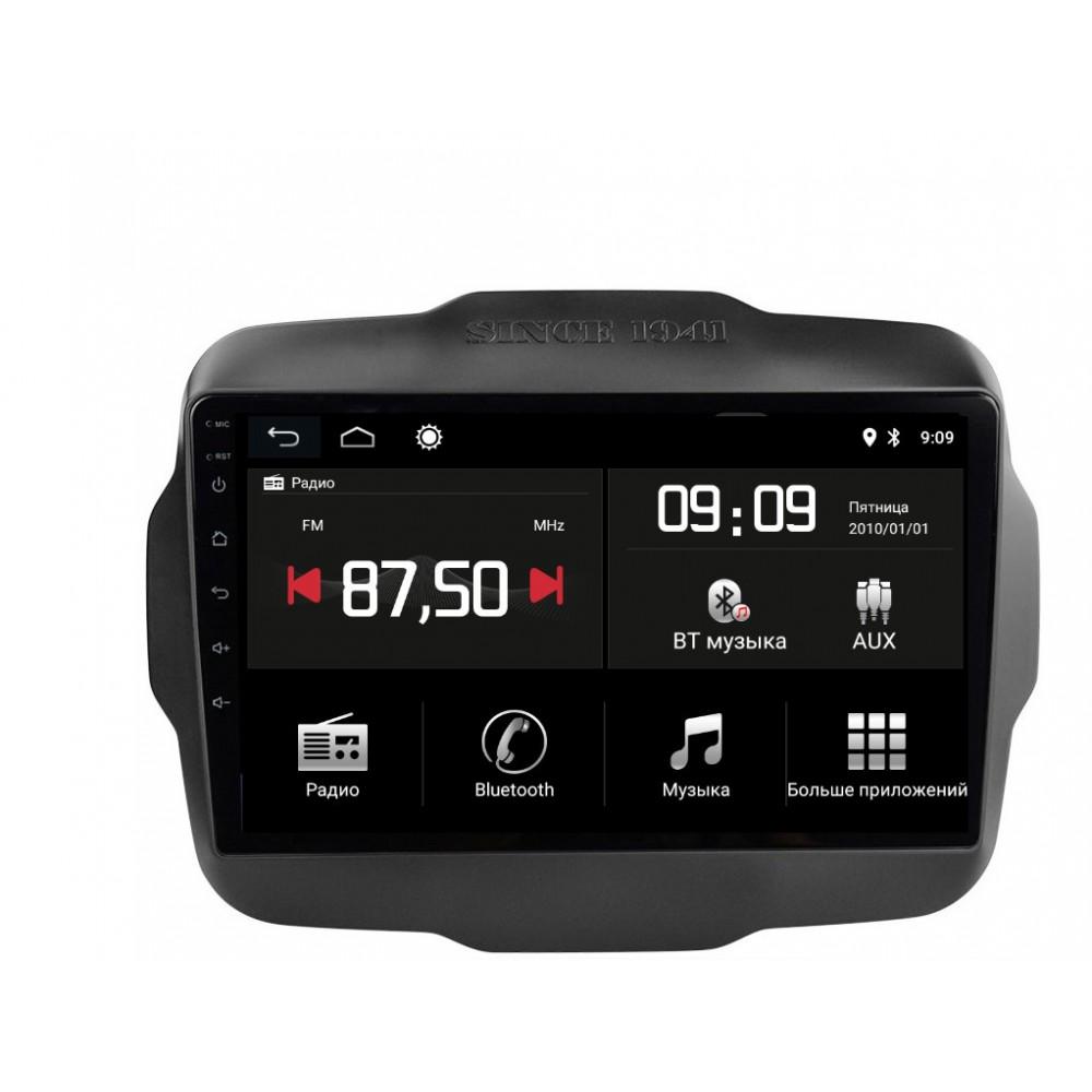 Автомагнитола штатная Torssen F9432 для Jeep Renegade 2015-2019 г. 4G/Carplay/DSP 4/32 GB 9" (202303832)