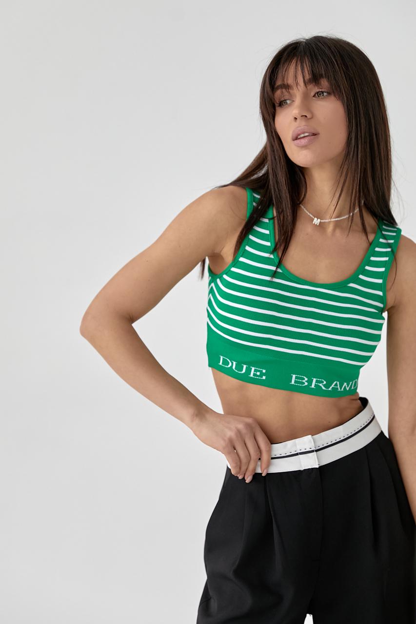 Топ женский без рукавов M Зеленый (10056969) Топ женский без рукавов M Зеленый (10056969)