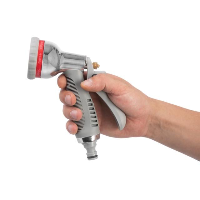Пистолет для полива 8-ми функциональный хромированный - фото 12 Пистолет для полива 8-ми функциональный хромированный - фото 12