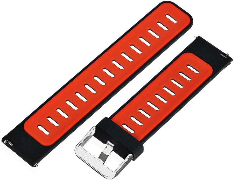 Ремешок Traf для Amazfit Pop 3S/3R Black/Red (34469-44) - фото 2 Ремешок Traf для Amazfit Pop 3S/3R Black/Red (34469-44) - фото 2