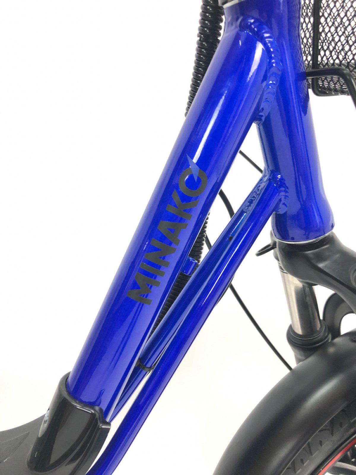 Електровелосипед двомісний MINAKO V4 PRO 800W/60V/24Ah/+Pas система Синій (25581764) - фото 14 Електровелосипед двомісний MINAKO V4 PRO 800W/60V/24Ah/+Pas система Синій (25581764) - фото 14
