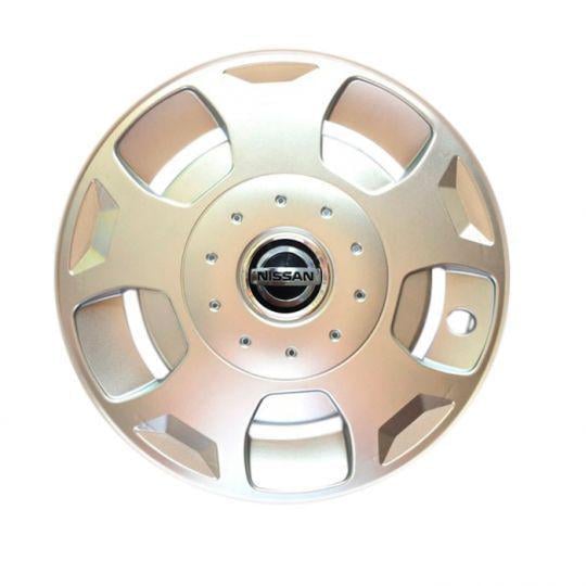 Автомобильные колпаки SKS 404 R16 с логотипом Nissan 4 шт. Серебристый