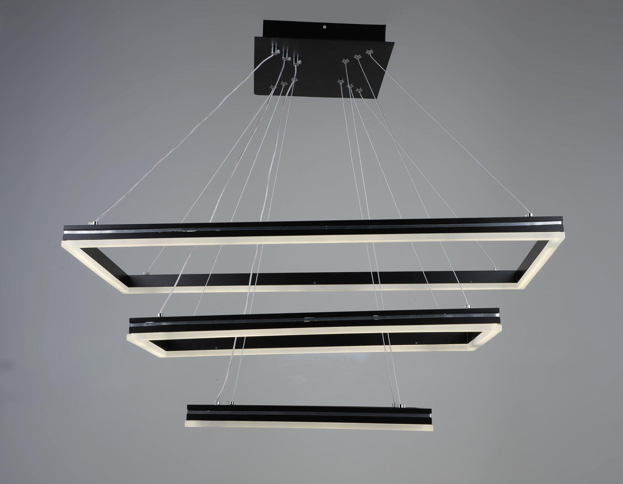 Люстра светодиодная акриловая Sirius B YH550/3 (000035992)