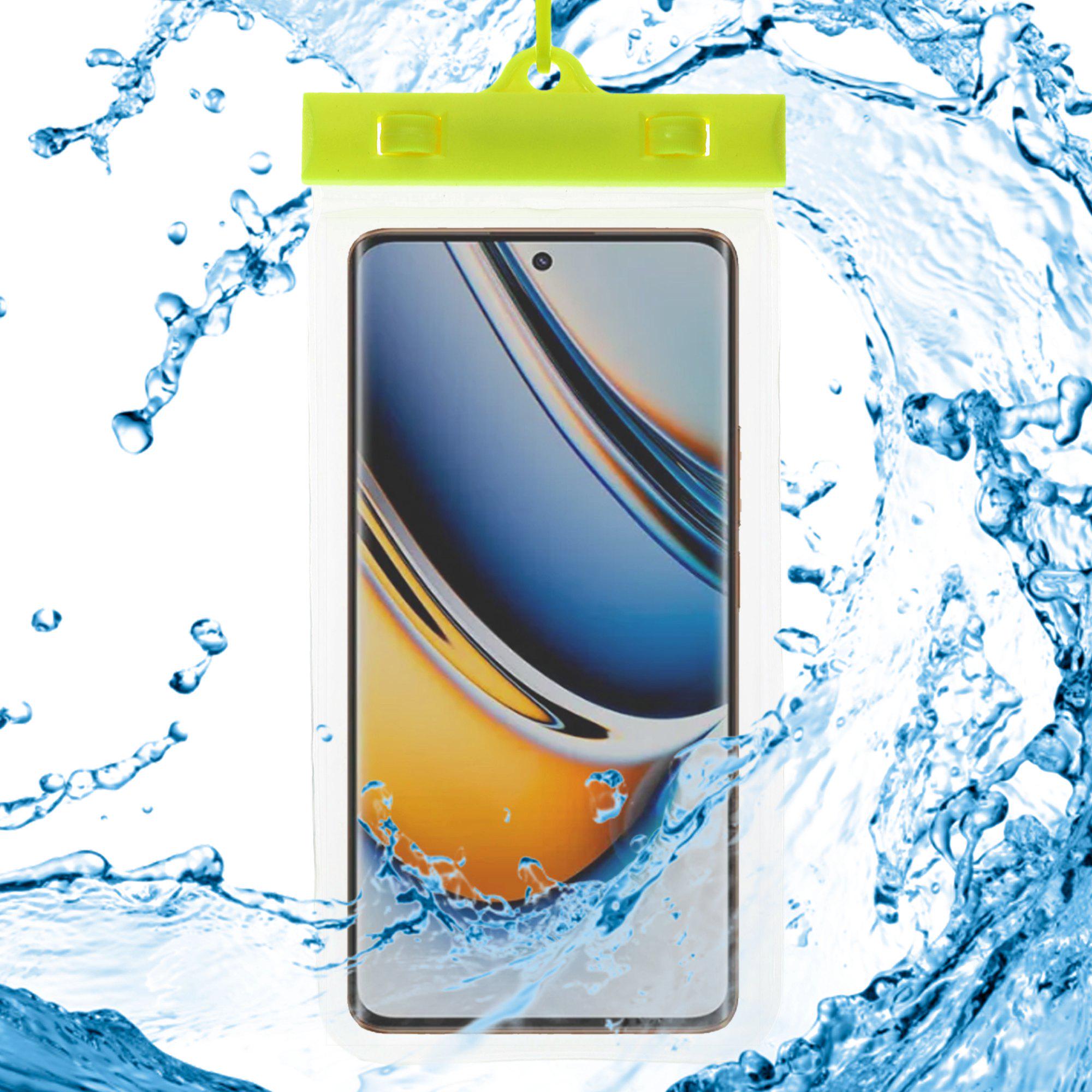 Чохол-гаманець на шию водонепроникний SP-Sport D3850 (TPU, внутрішні розміри-17x9см, лимонний) - фото 2 Чохол-гаманець на шию водонепроникний SP-Sport D3850 (TPU, внутрішні розміри-17x9см, лимонний) - фото 2