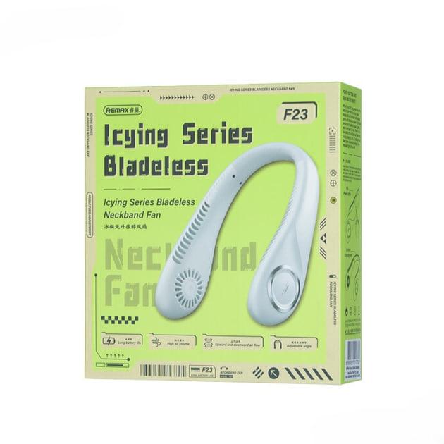 Вентилятор підвісний на шию Remax F23 з акумулятором 4000 mAh White (000516) - фото 7 Вентилятор підвісний на шию Remax F23 з акумулятором 4000 mAh White (000516) - фото 7