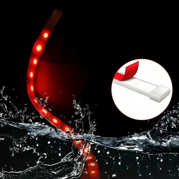 Підсвітки автомобільні світлодіодна C00995-1 двокольорова 120 см - фото 3