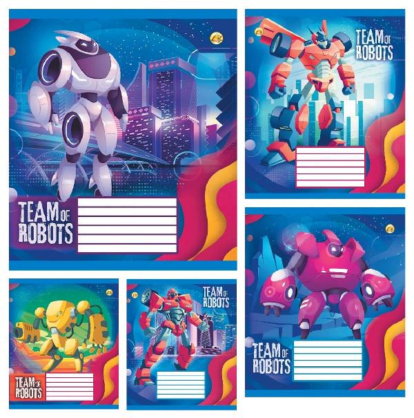 Зошити учнівські у лінійку Тетрада 32103 РОБОТ 12 арк. 25 шт. в уп. (MTT-164569) Зошити учнівські у лінійку Тетрада 32103 РОБОТ 12 арк. 25 шт. в уп. (MTT-164569)