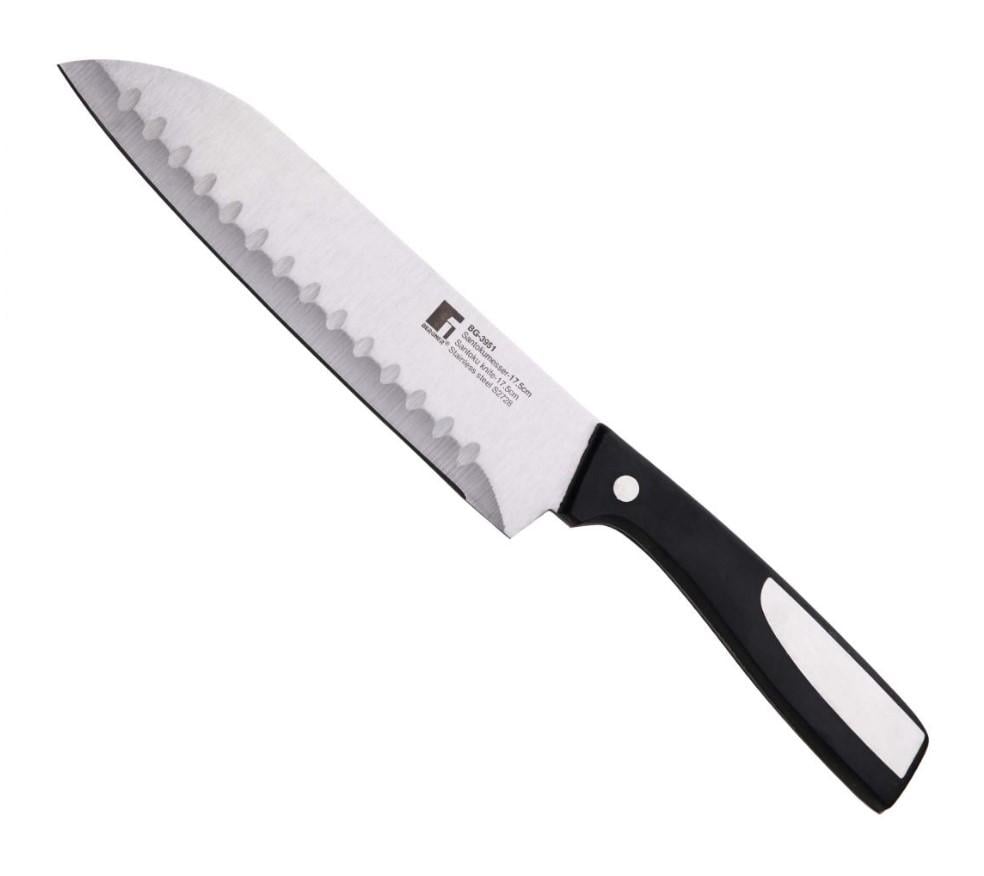 Кухонный нож Bergner Resa Сантоку 17,5 см (BG-3951)