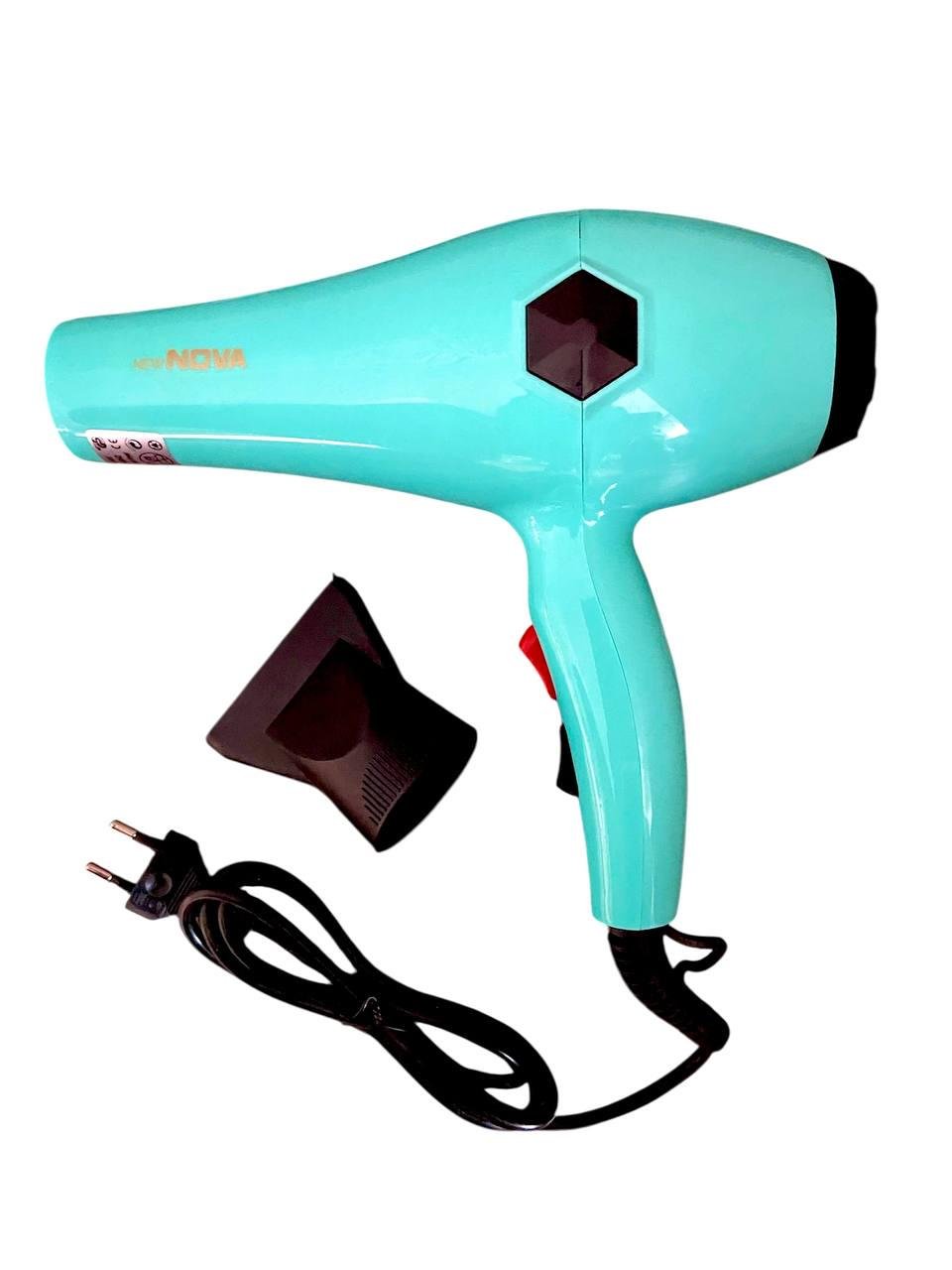 Фен для волос Nova NV-9120 4000 Watts Бирюзовый (32527800)