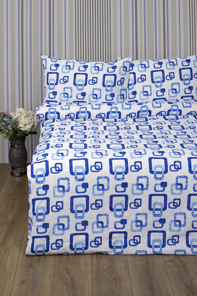 Комплект постельного белья семейное Lotus Ranforce Delta Синий (2000022072359)