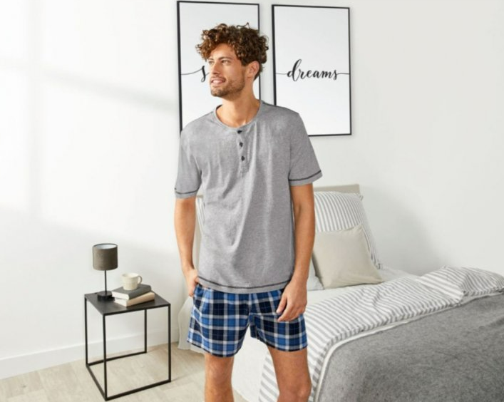 Пижама Livergy 137K XL Серый/Синий (137K/XL)