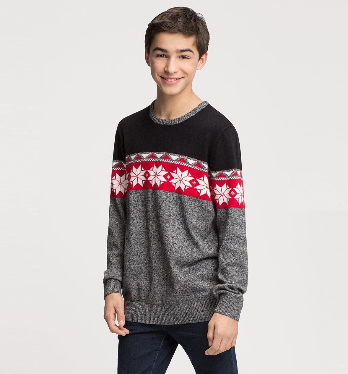 Светр для хлопчика C&A 122 см-128 Сірий (180359)