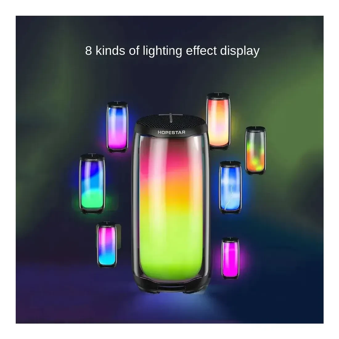 Портативна колонка Hopestar P49 Bluetooth Black (2633678620) - фото 2 Портативна колонка Hopestar P49 Bluetooth Black (2633678620) - фото 2